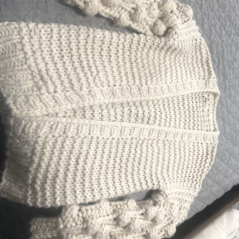 Cardigan from Impeccable Pig Cream colored